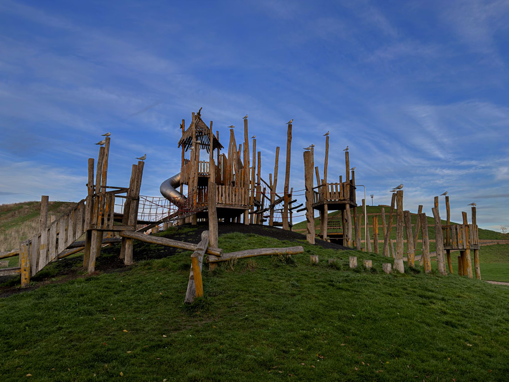 Parcours de jeux à Ycoor