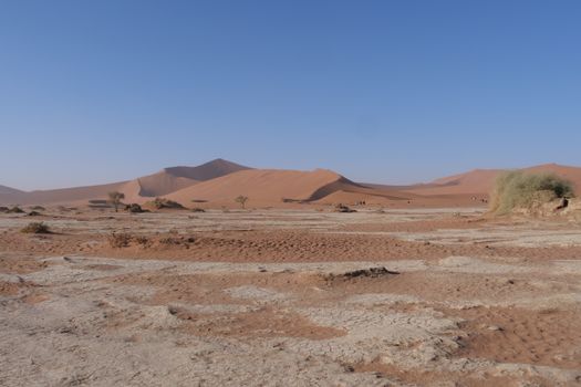 Sossusvlei dunes at sunrise — Namibia