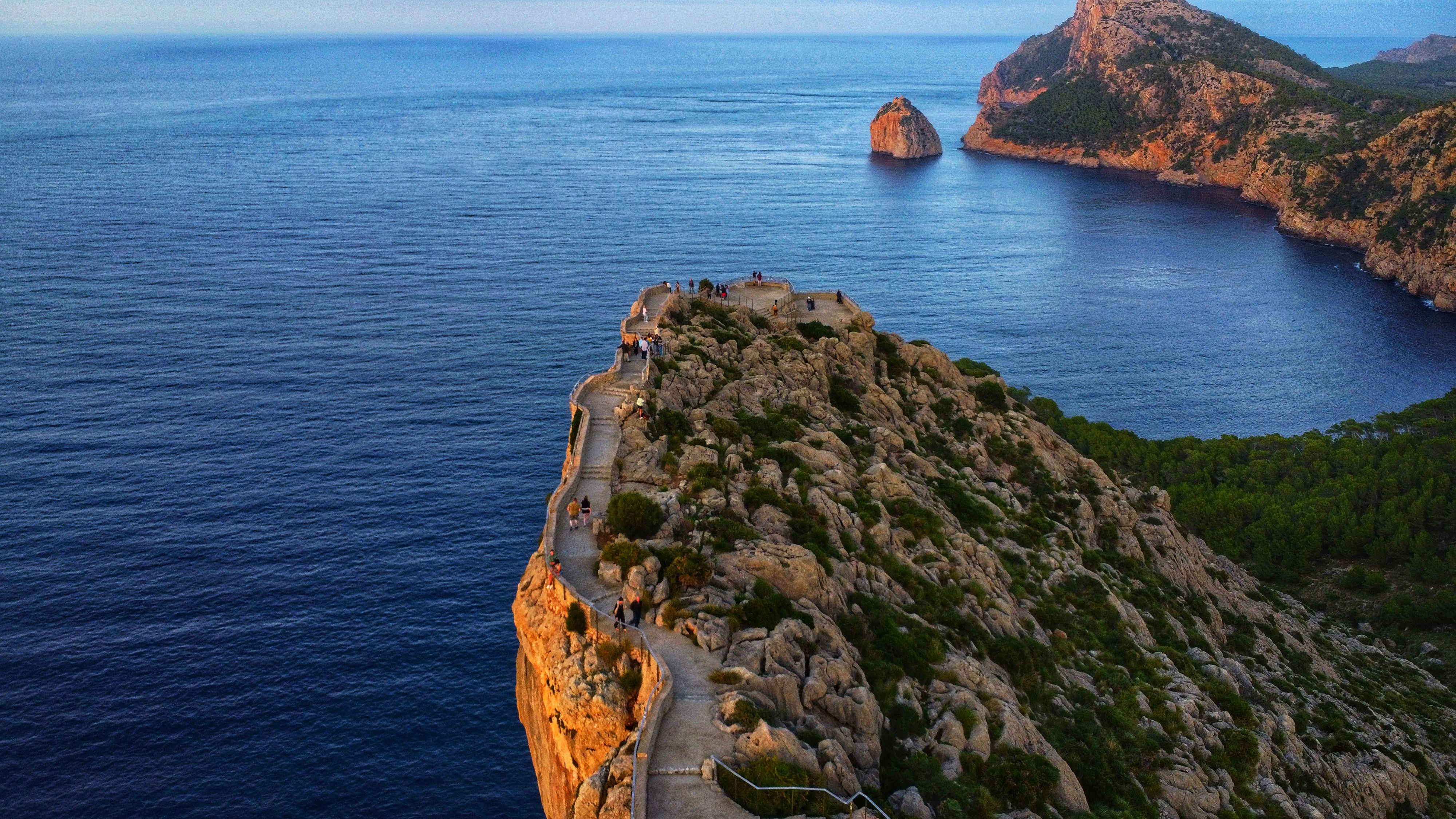 Aerial View of Scenic Cliffs in Mallorca, Spain · Free Stock Photo
