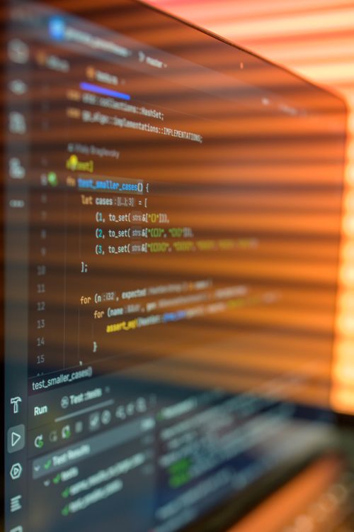 Close-Up of Programming Code on Computer Screen · Free Stock Photo