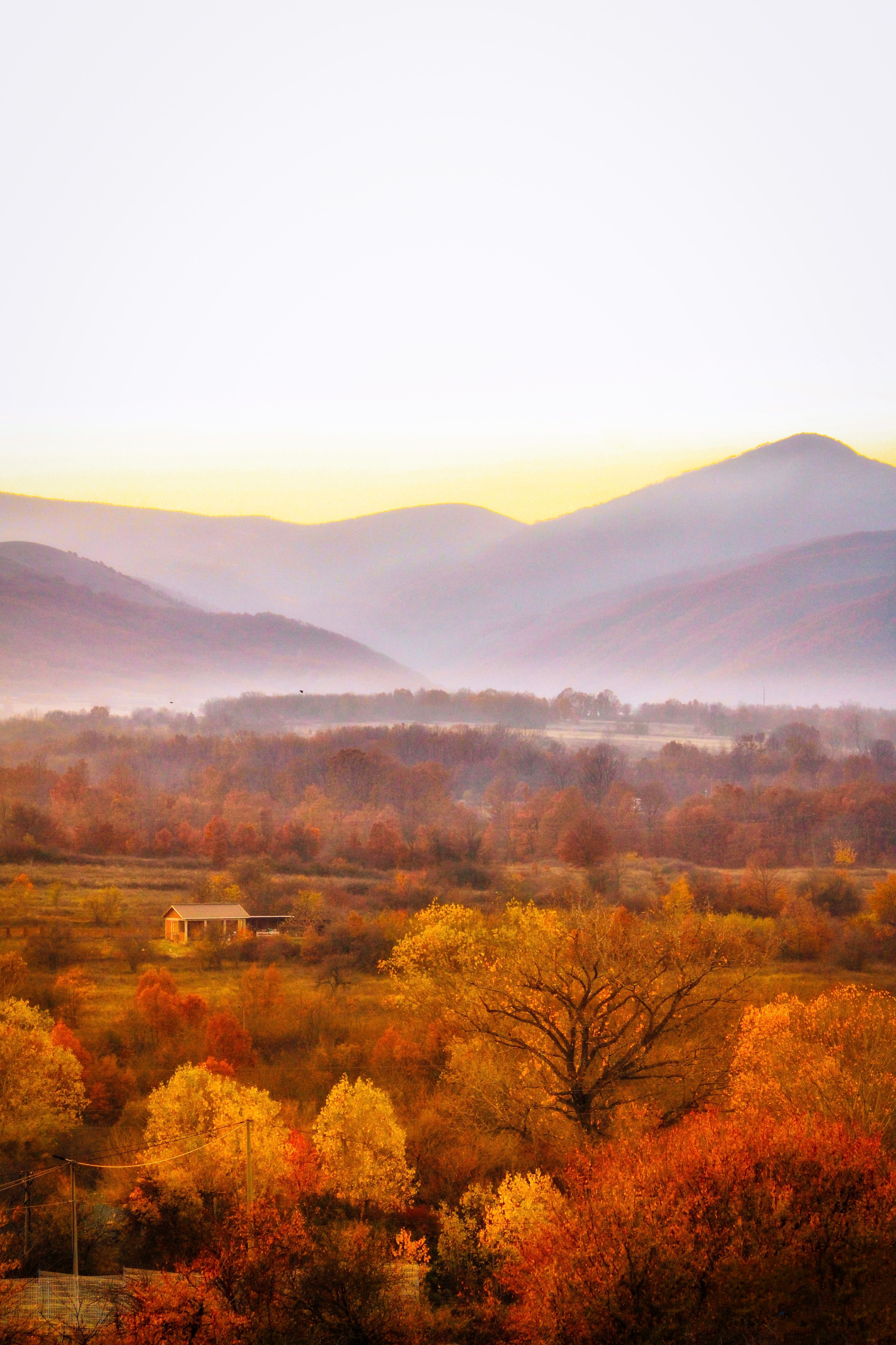 Breathtaking Autumn Landscape in Preševo Valley · Free Stock Photo