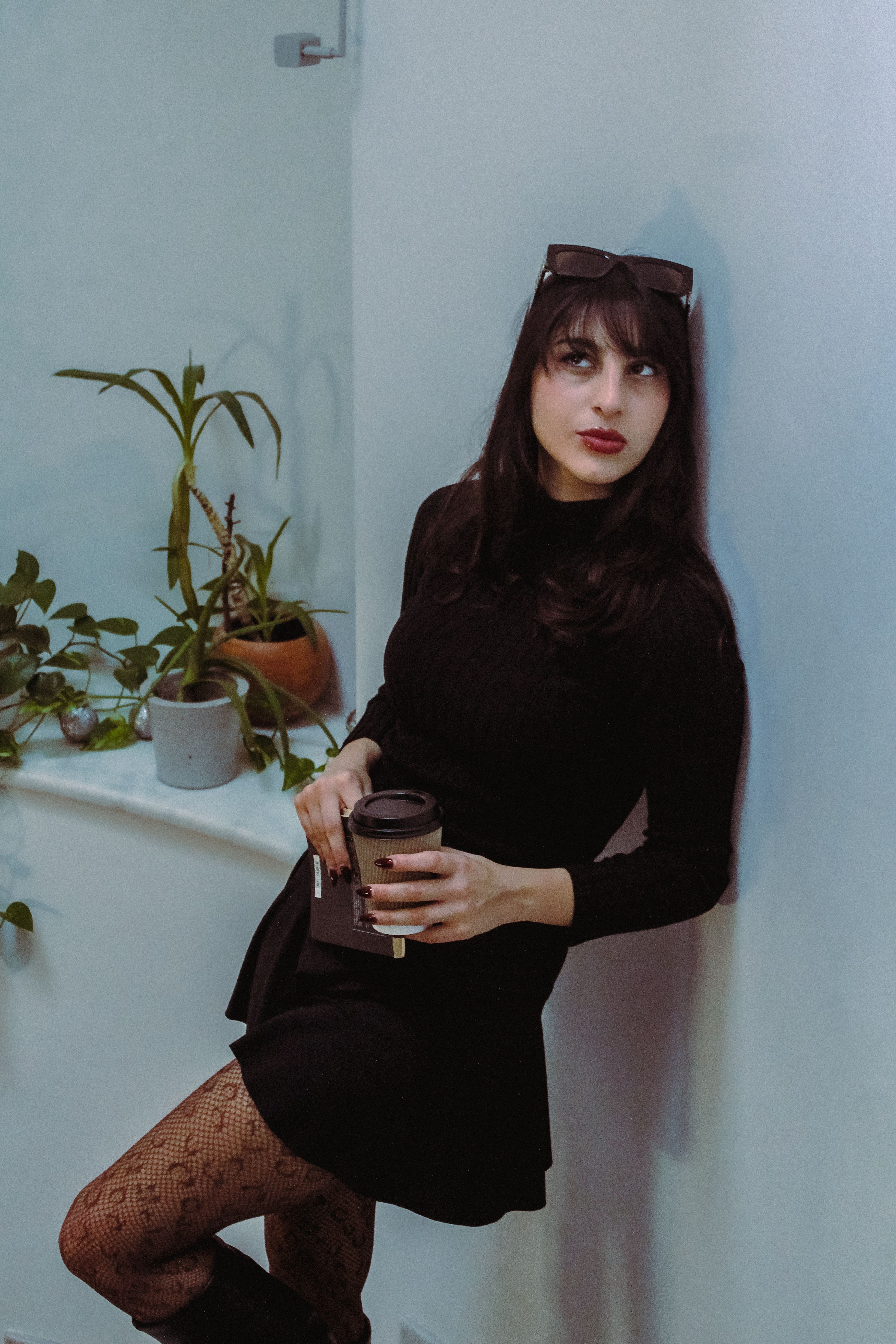dark blue dress tight Verona Navy Corduroy Short Dress – Finery London main image 0