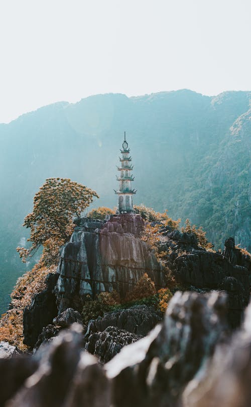 Δωρεάν στοκ φωτογραφιών με Ασιατική αρχιτεκτονική, βουνά, βράχια