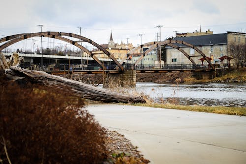 Gratis stockfoto met boogbrug, brug