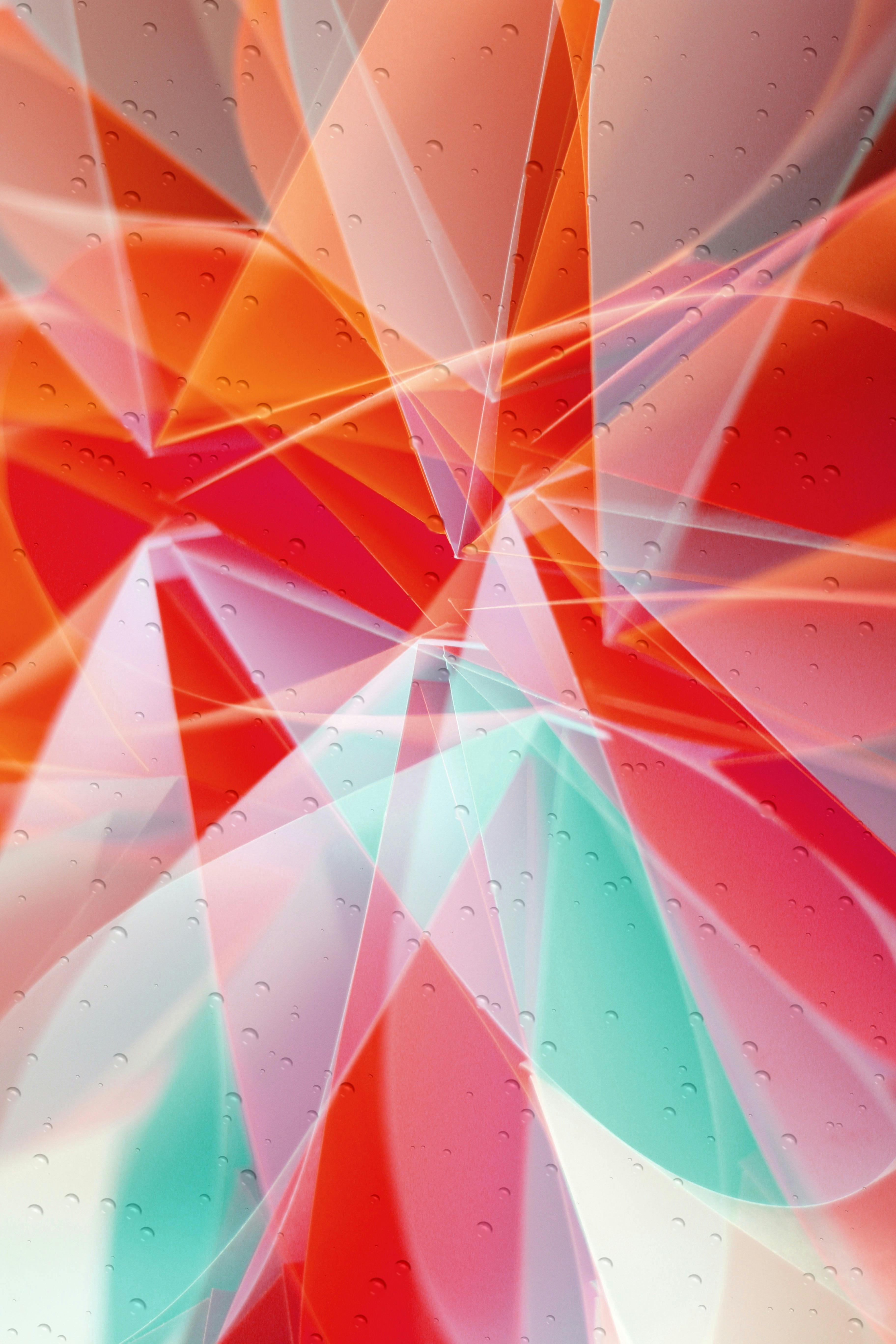 Gratis Immagine astratta vibrante caratterizzata da forme geometriche colorate e motivi luminosi. Foto a disposizione