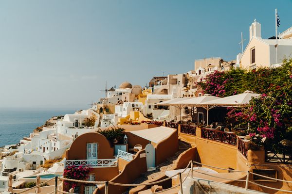 Fira Santorini Village jigsaw puzzle