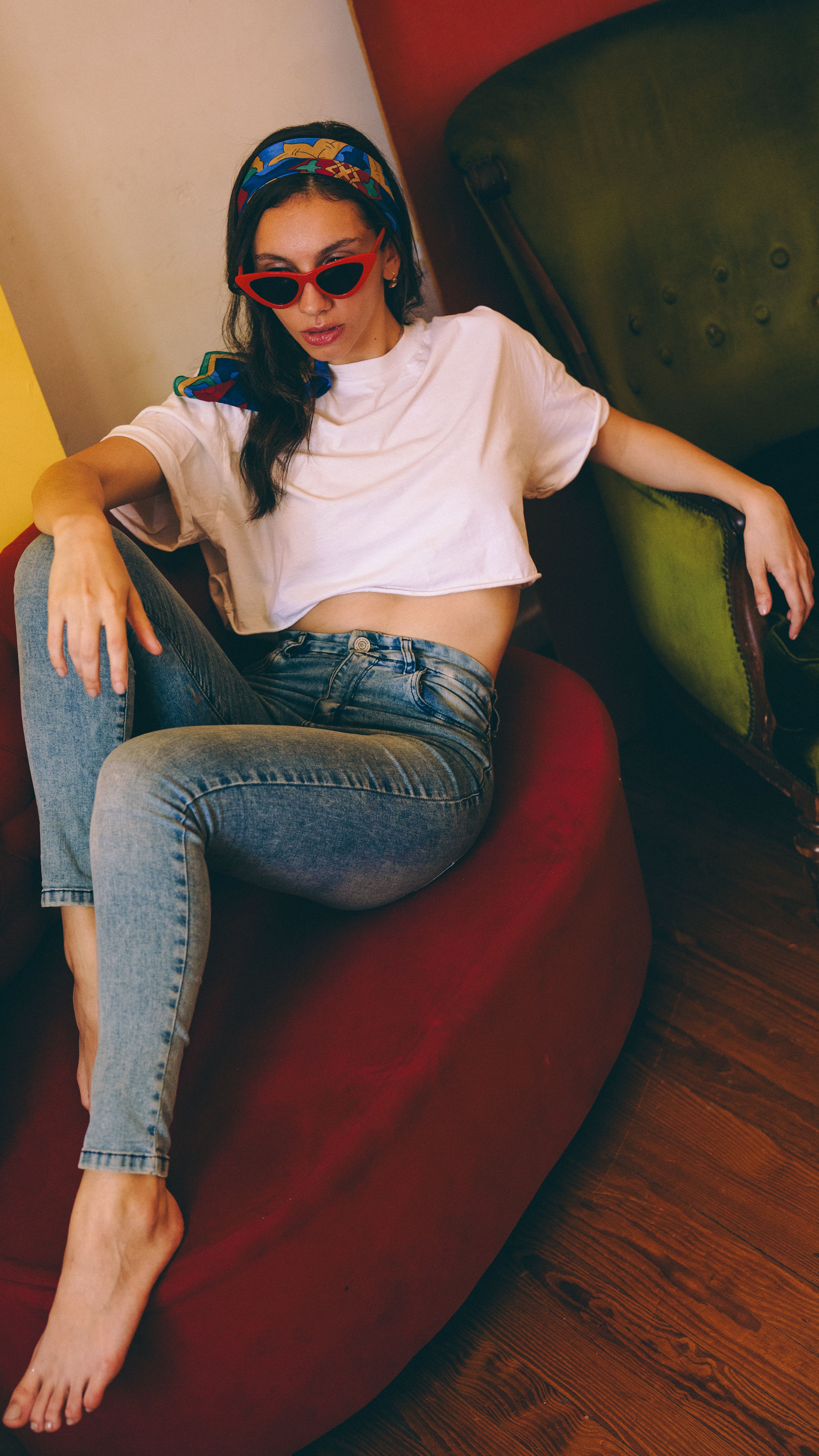 Calça Jeans Reta