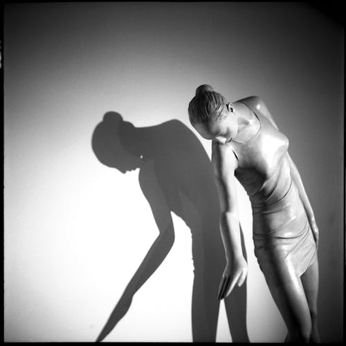 Female Art Mannequin With Shadow