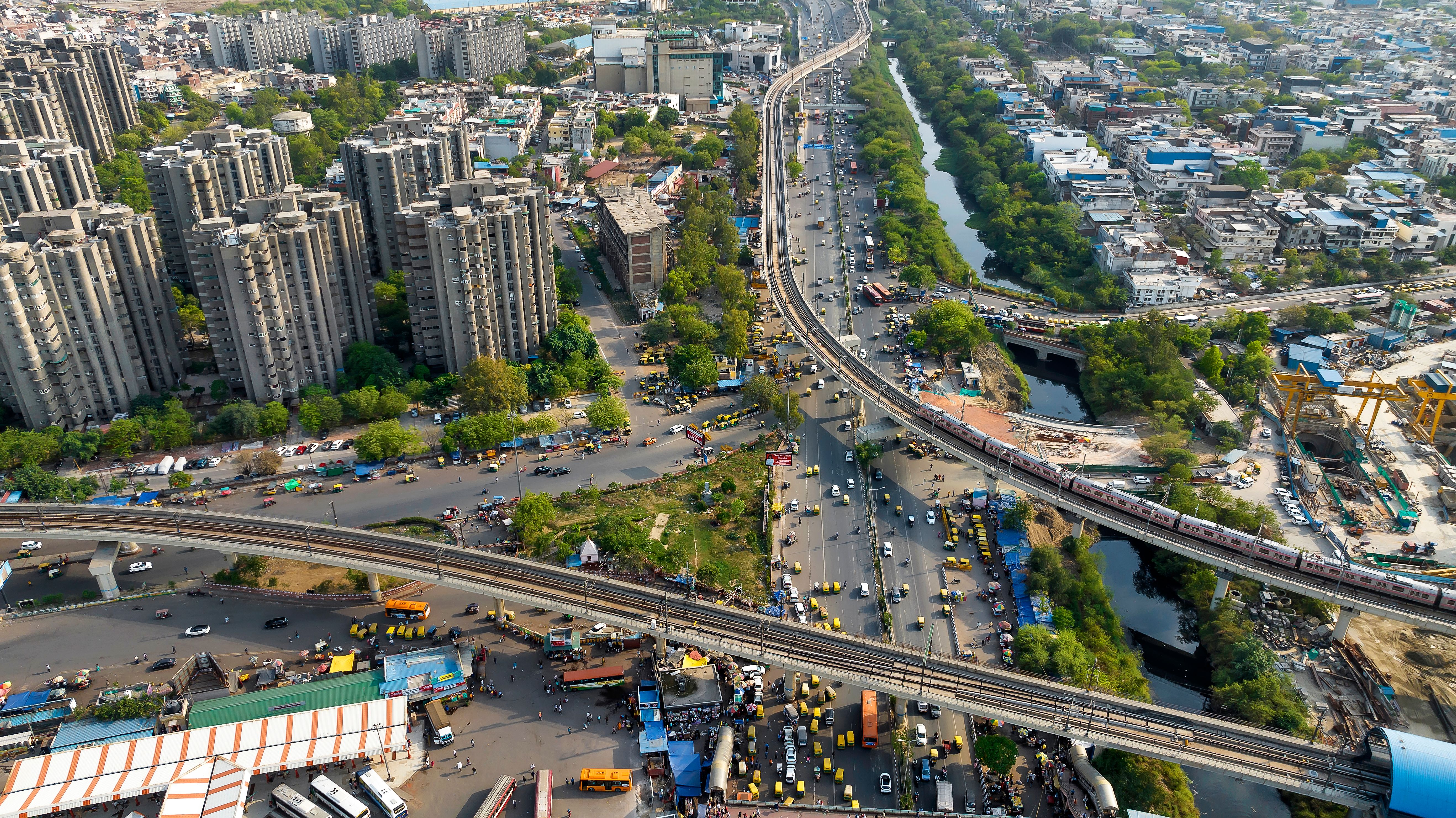 Ghaziabad skyline