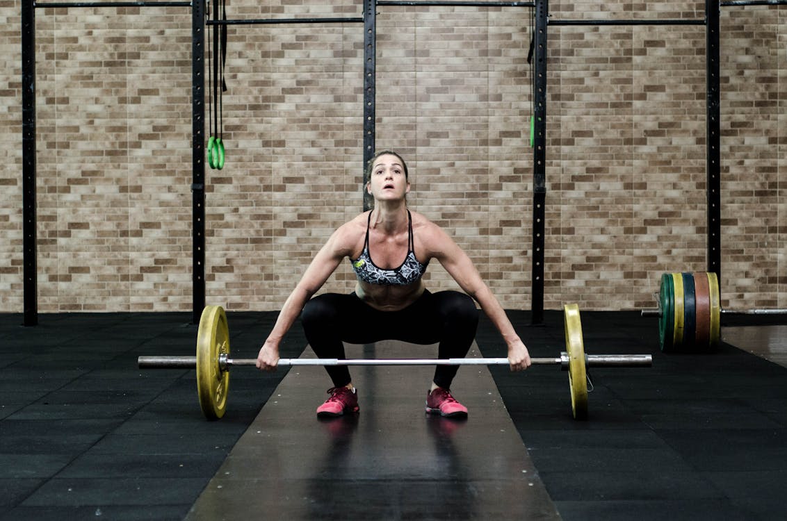 Woman Weight Lifting