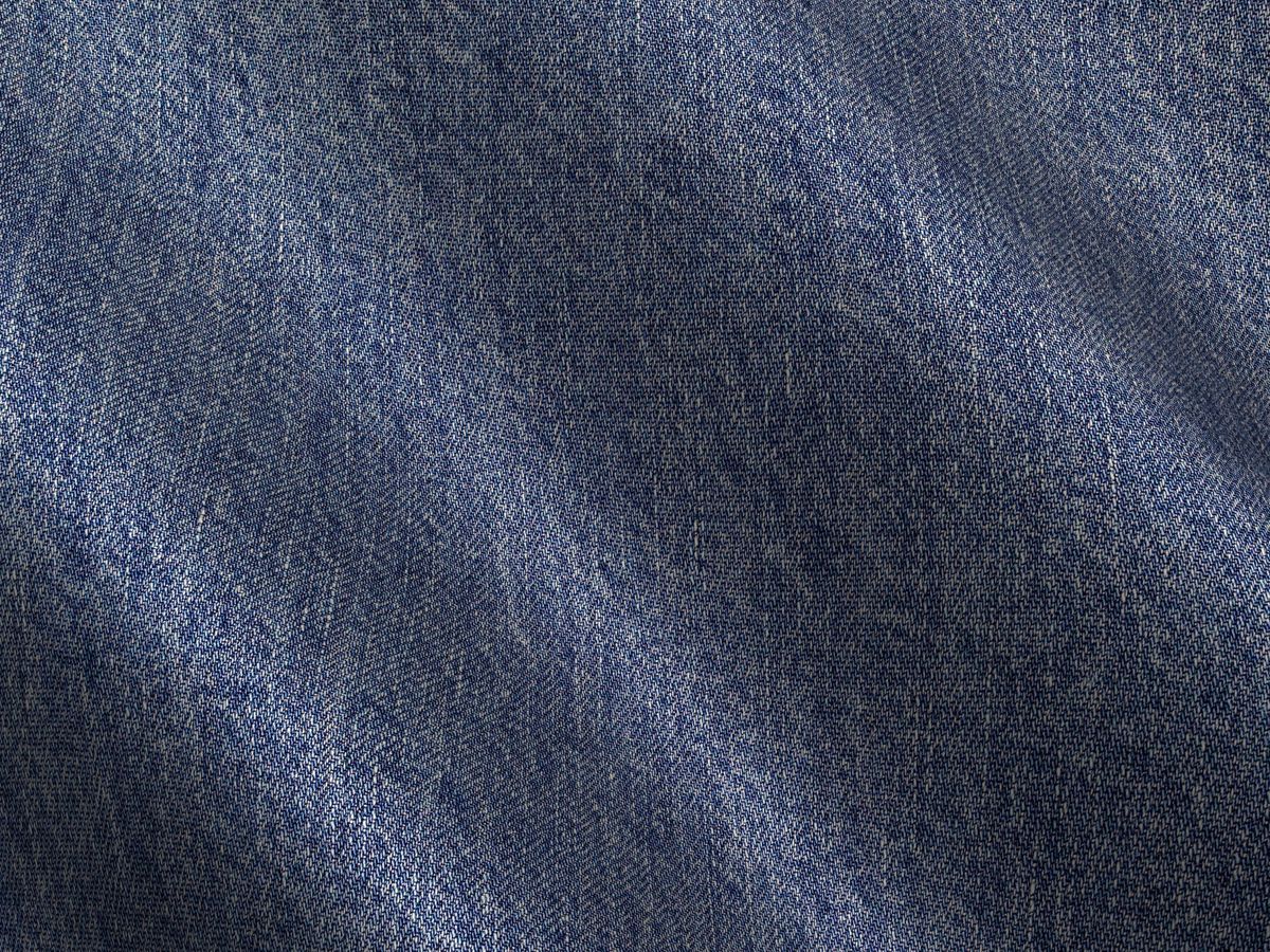 Close-up of Blue Denim Fabric Texture · Free Stock Photo