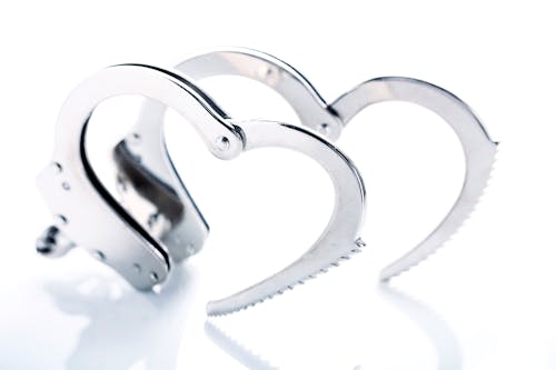 Free stock photo of crime, handcuffs, heart