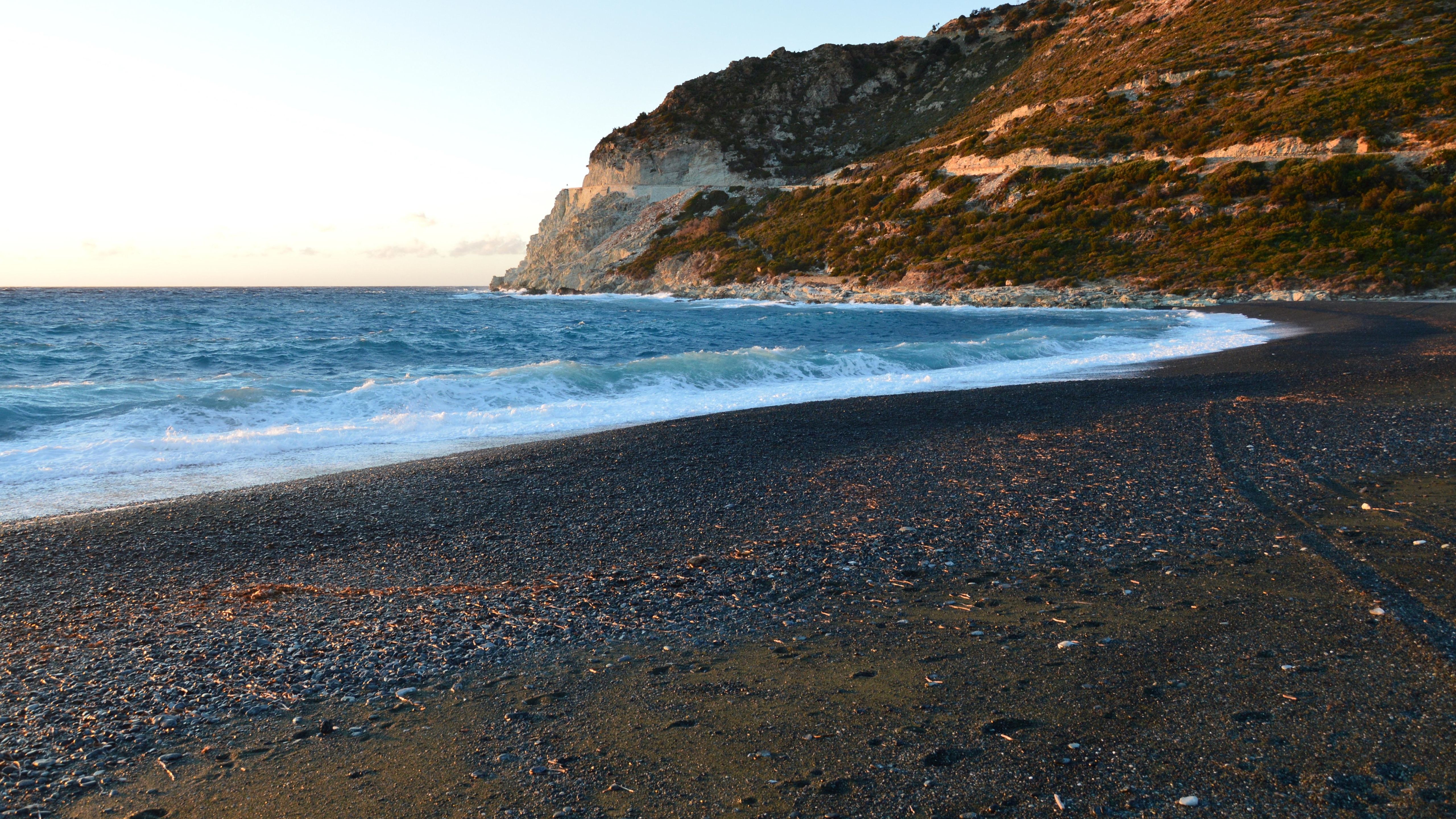 Scenic View of Ogliastro Beach at Sunset · Free Stock Photo