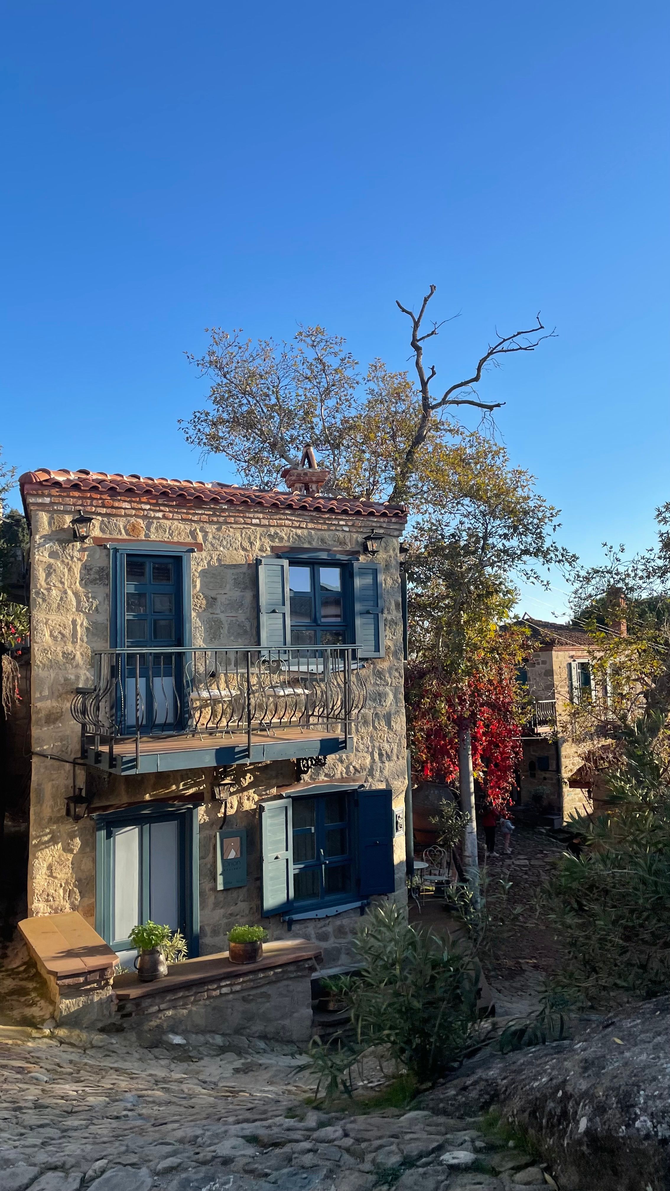 Charming Stone House in Rustic Village Setting · Free Stock Photo