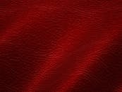 Red Leather Texture with Organic Folds