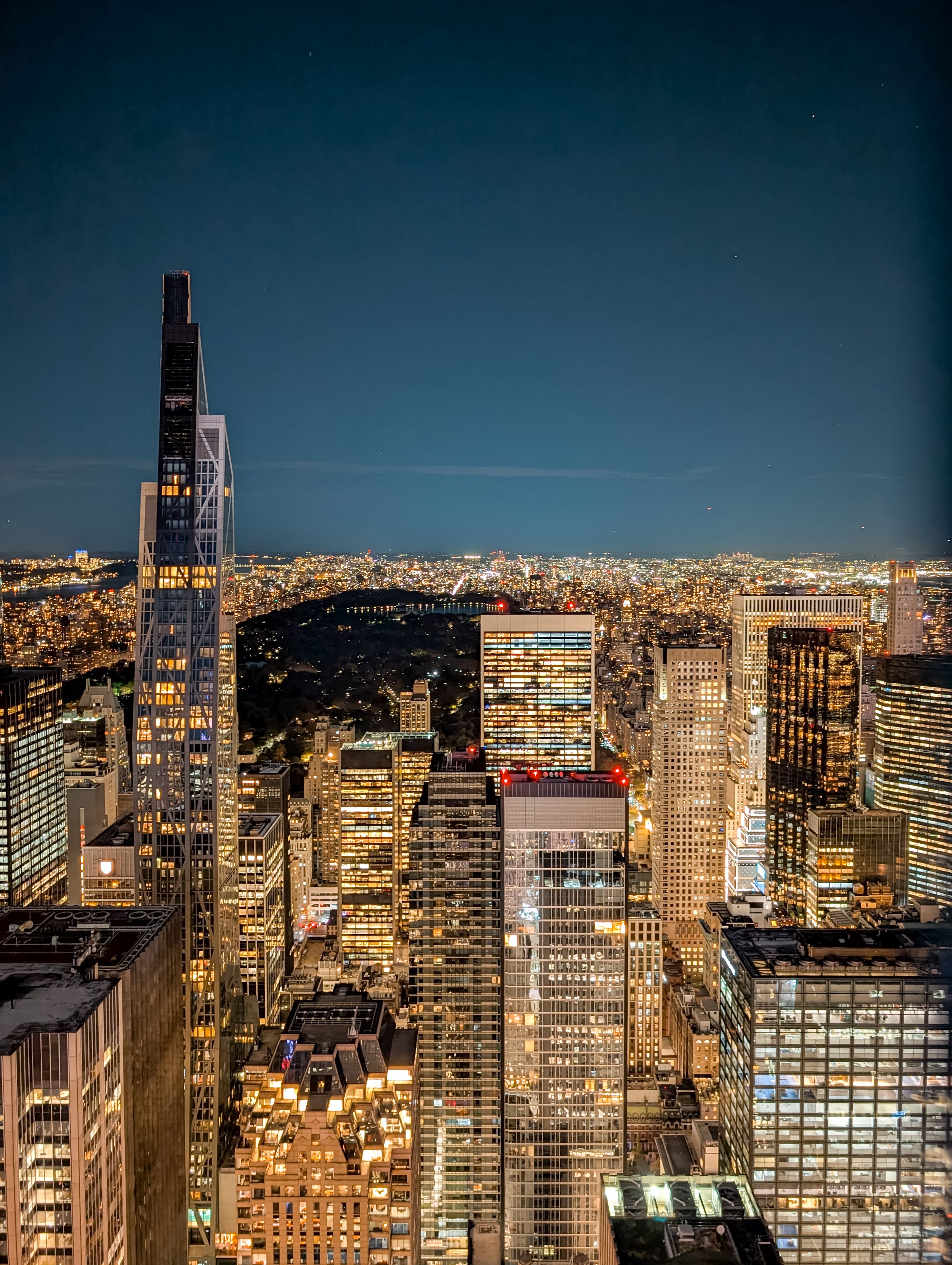 Breathtaking New York City Skyline at Night · Free Stock Photo
