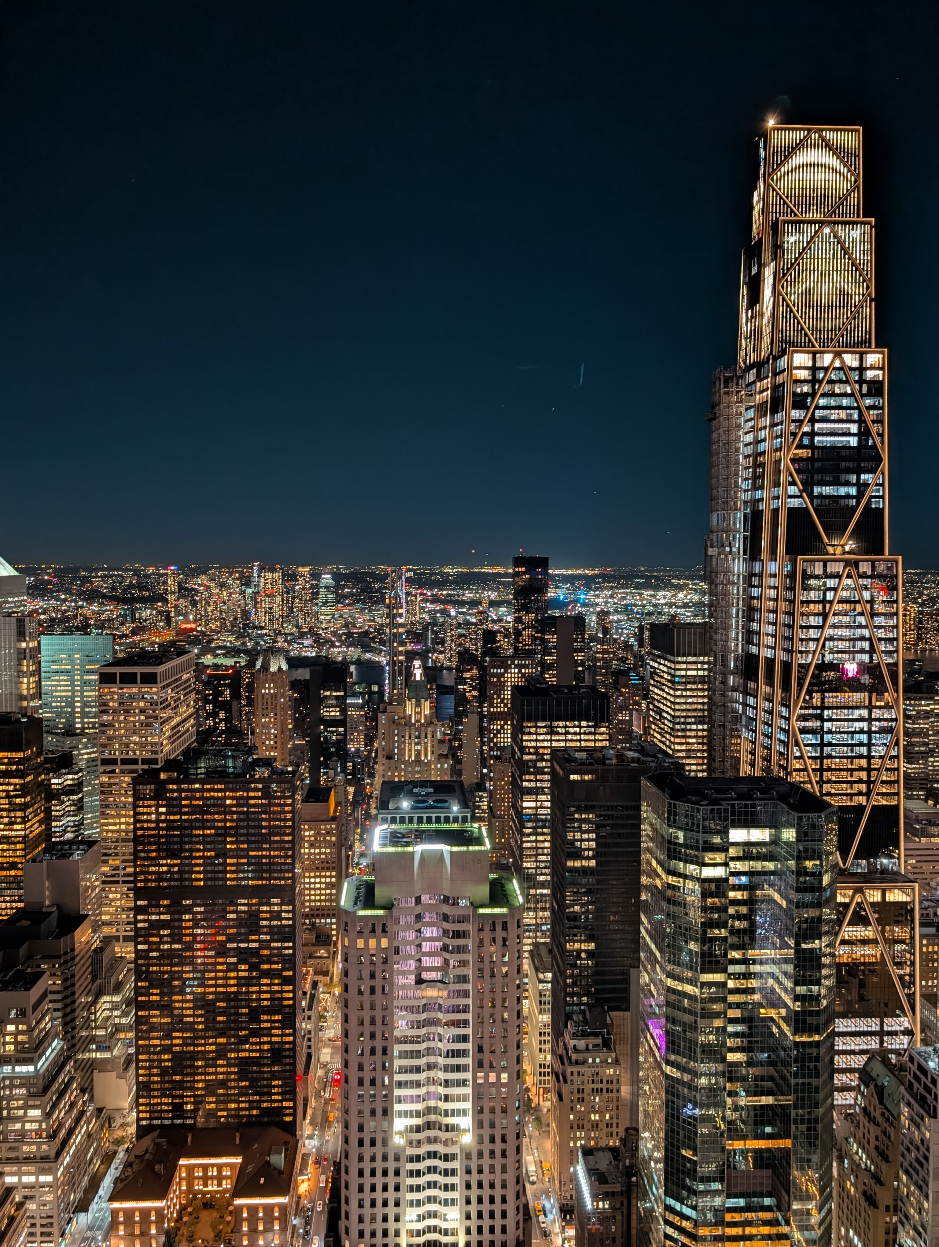 Stunning New York City Skyline at Night · Free Stock Photo