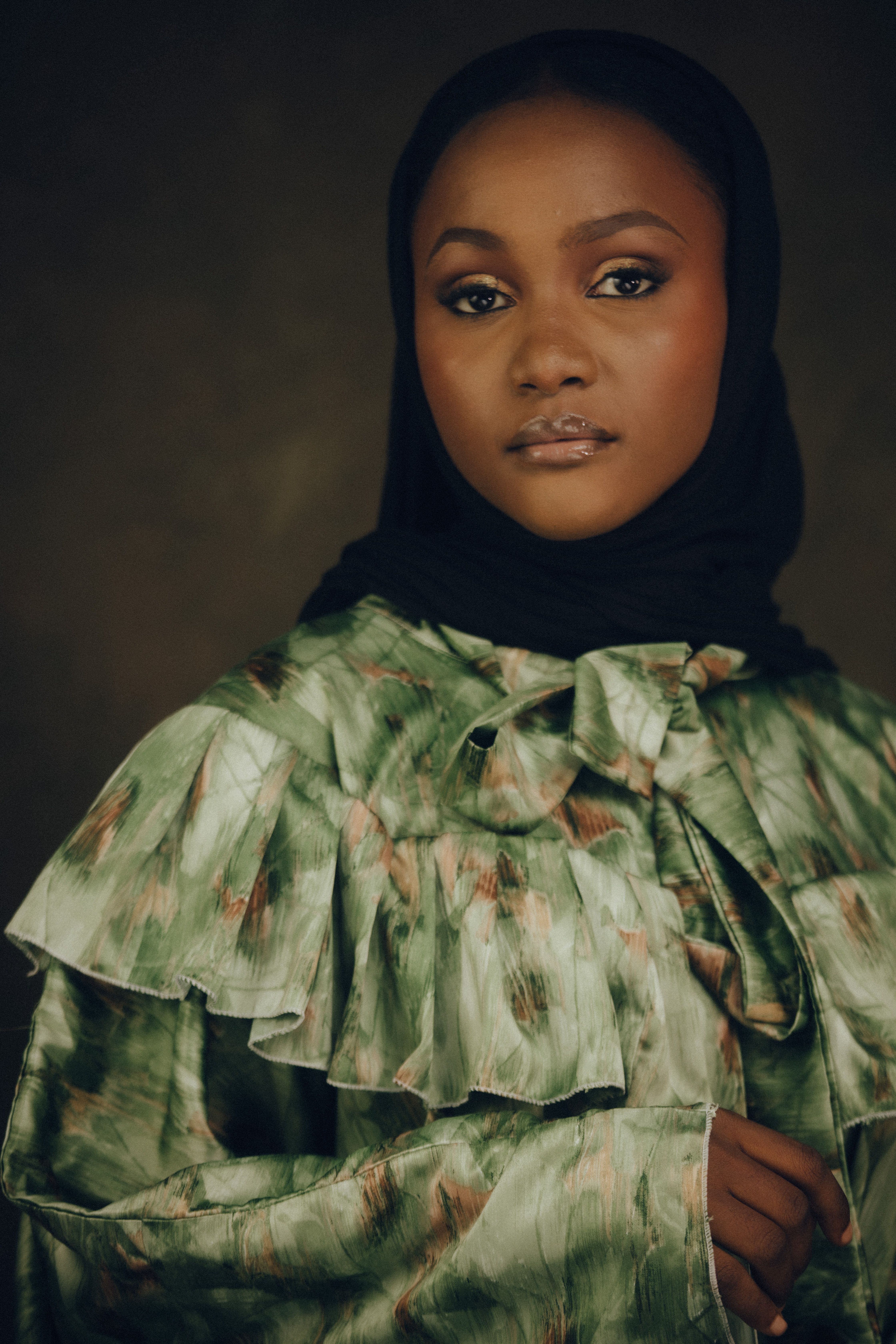 Portrait of a Woman in Traditional Dress · Free Stock Photo