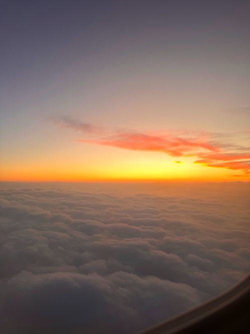 Free stock photo of above clouds, aerial view, african sunset Stock Photo