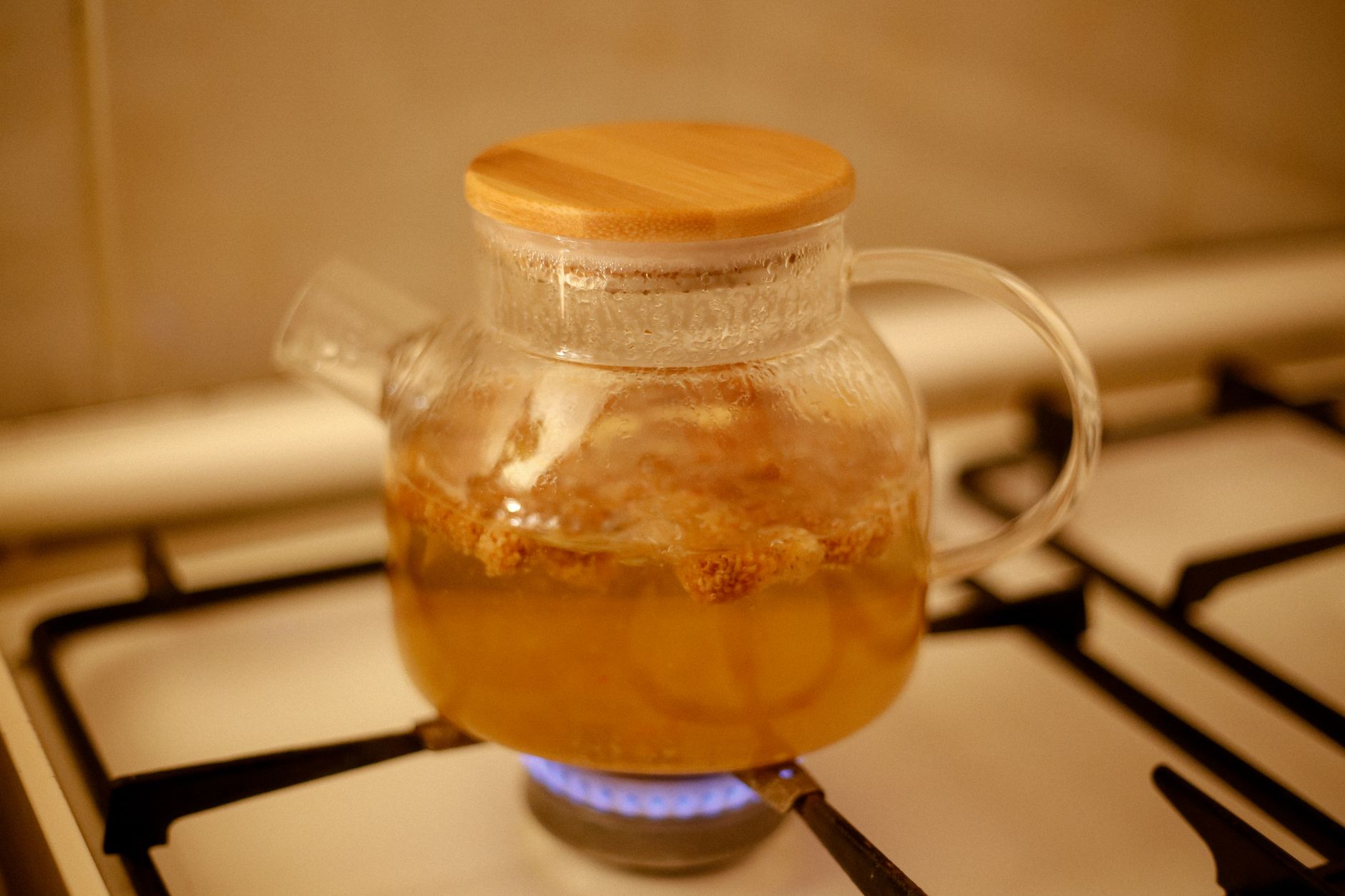 Agua para pasta Agua hirviendo para pasta