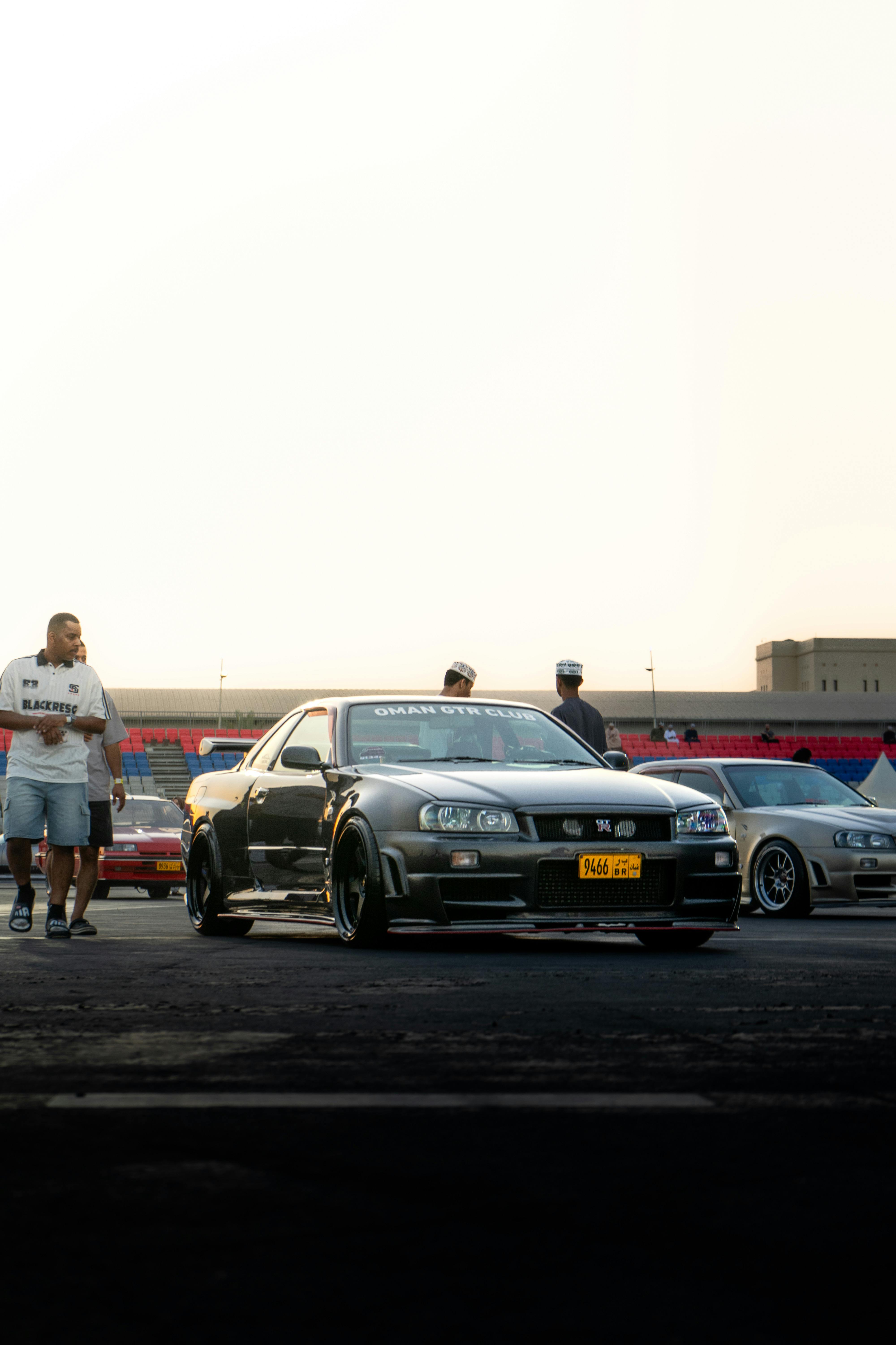 High-Performance Japanese Car at Oman Event