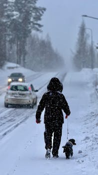 Påskvädret: Regn, snö och blåst