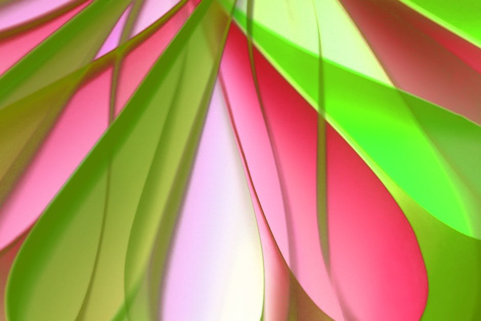 Arte abstrata vibrante com cores fluidas e jogo de luz dinâmico, representando a IA na publicidade digital.