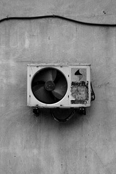 Vintage air unit detail