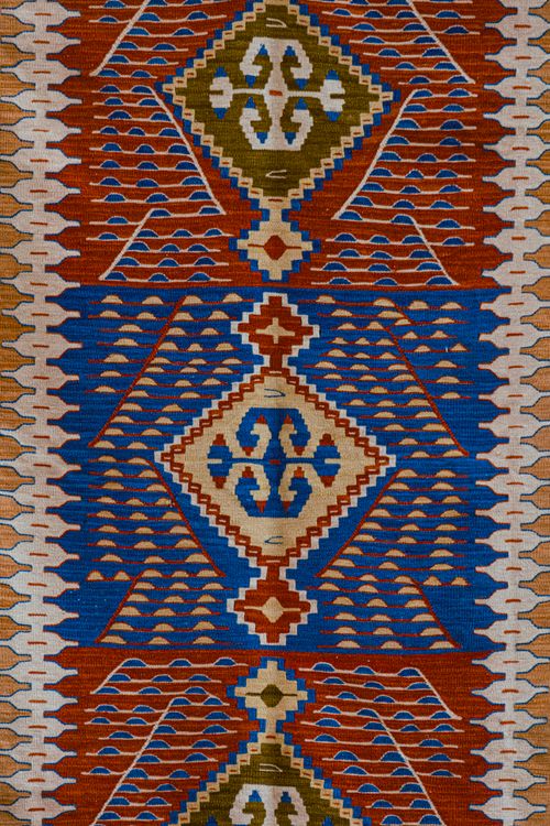 Colorful Traditional Bhutanese Textile Design · Free Stock Photo