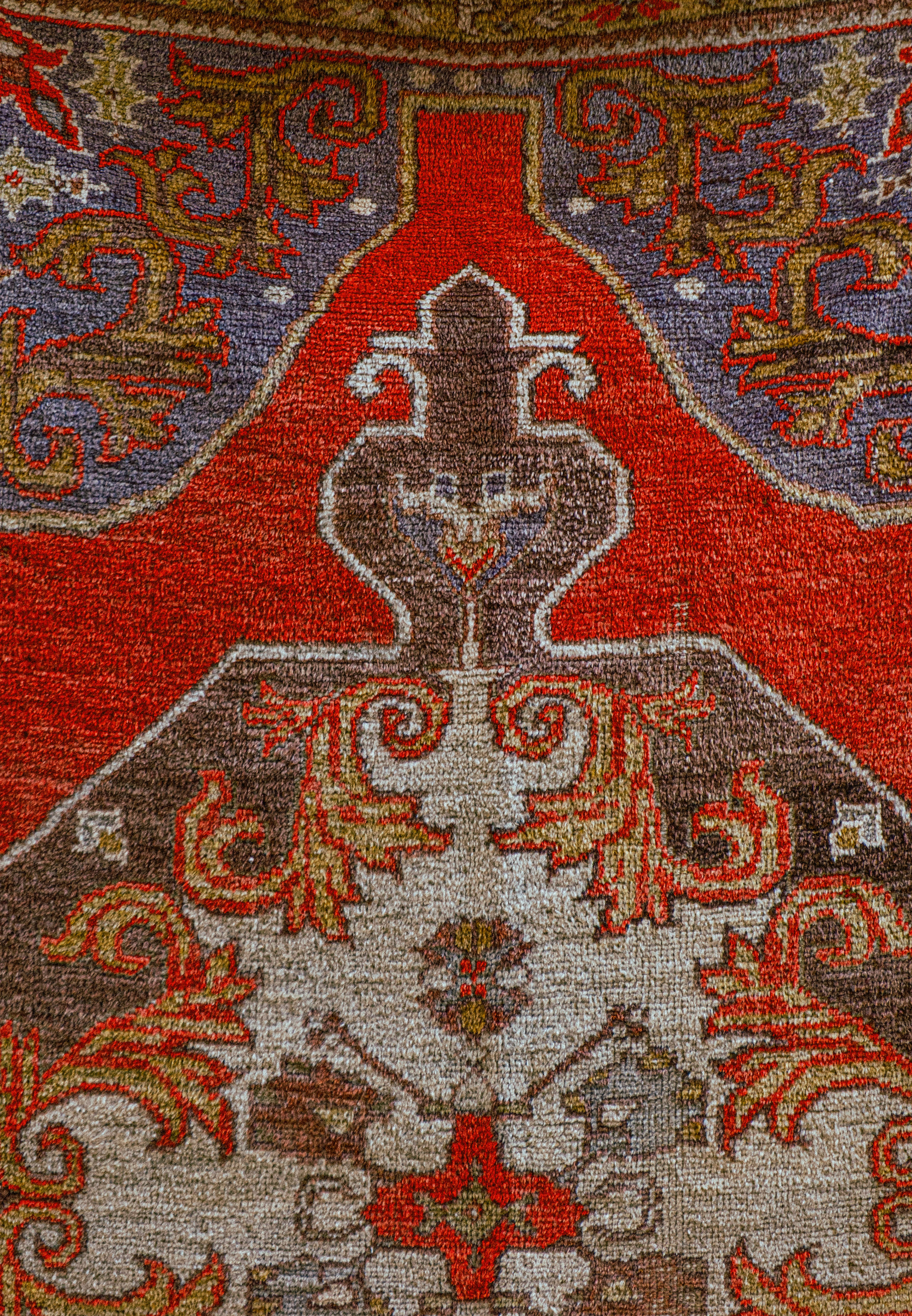 Intricate Vintage Oriental Rug Pattern · Free Stock Photo