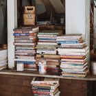 A stack of well-read books indoors — photo by Nguyen Duc Toan on Pexels