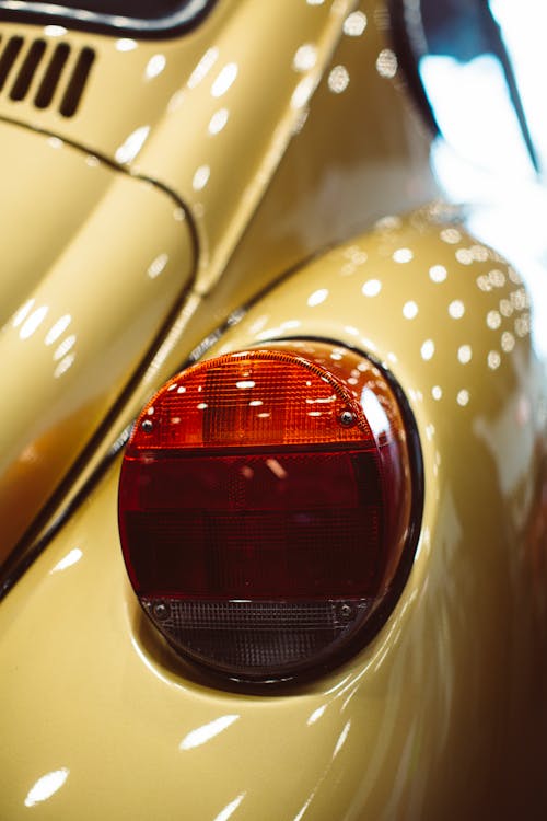 Close Up Photo of a Shiny Volkswagen Beetle