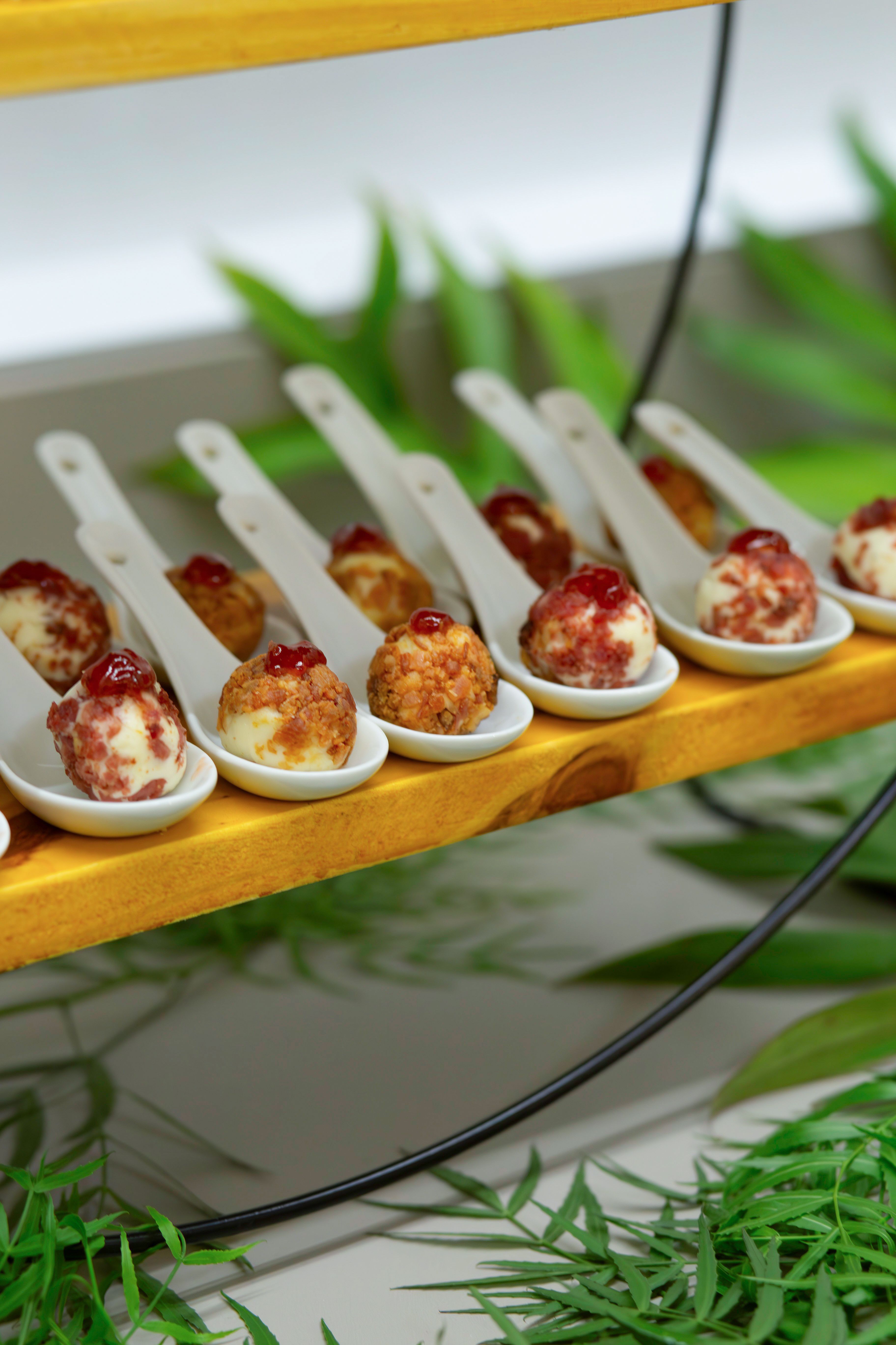 Elegant Appetizer Display at Culinary Event · Free Stock Photo