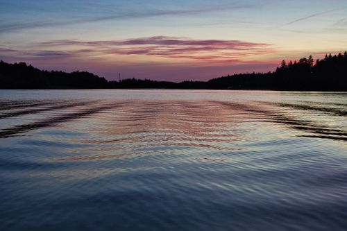 Free stock photo of black, evening, landscape Stock Photo