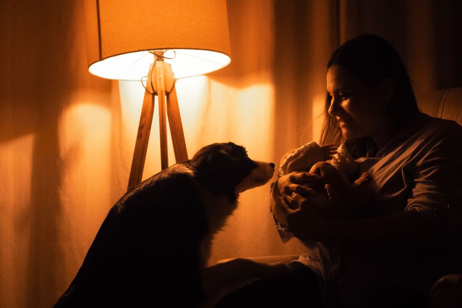 Low Blue Light Living for Mother and Baby