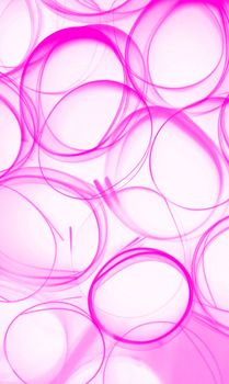 A stunning abstract art with vivid pink circles, showcasing modern artistic design.
