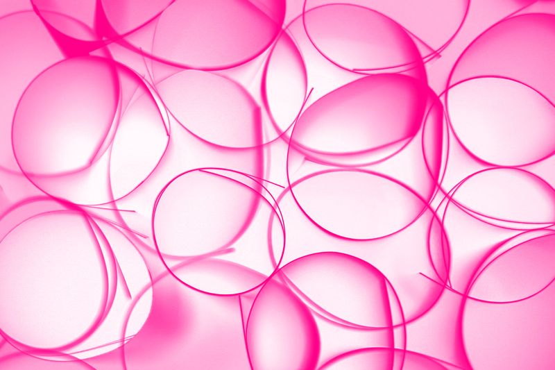 Abstract Pink Bubble Background Art · Free Stock Photo