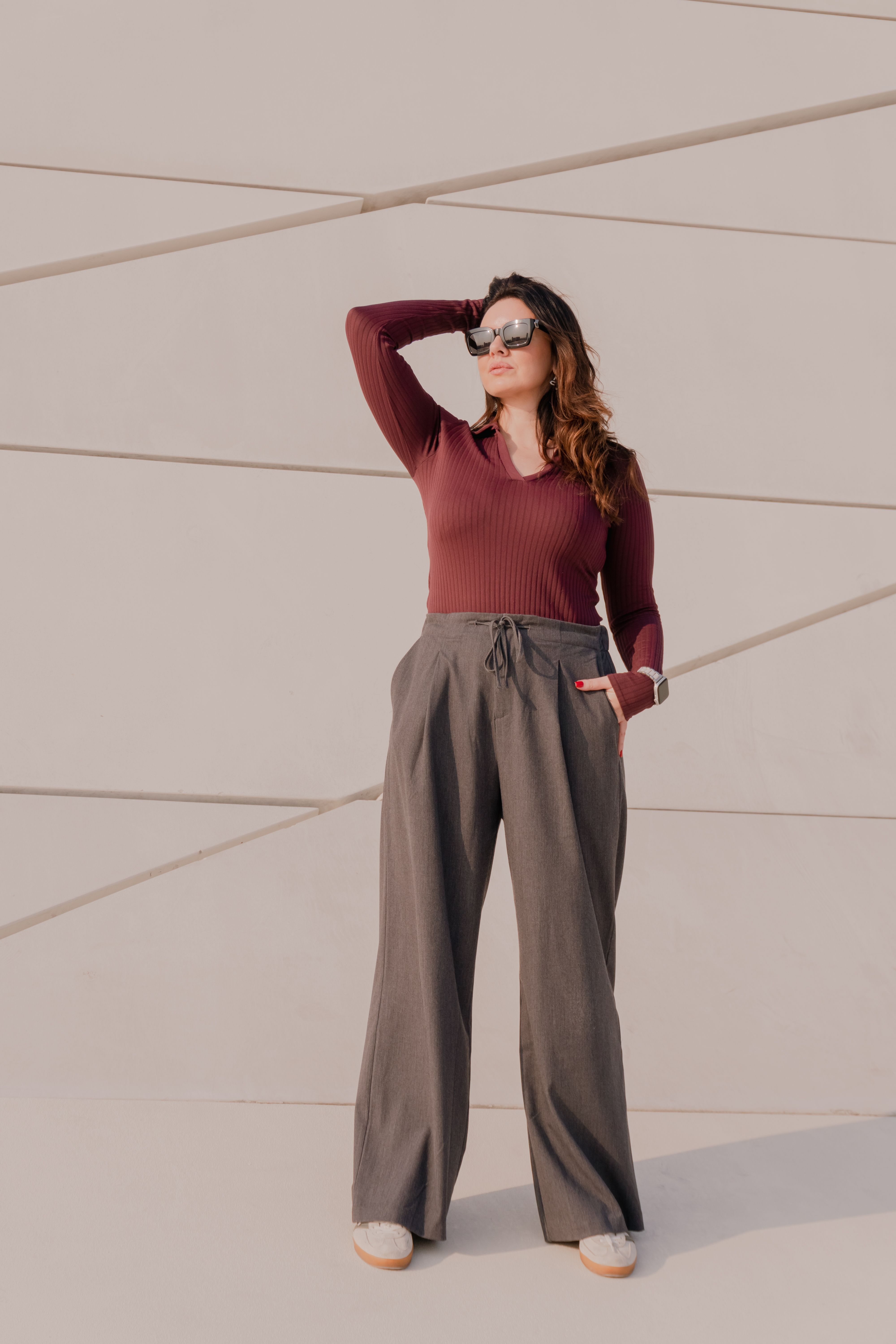 Calça Wide Leg