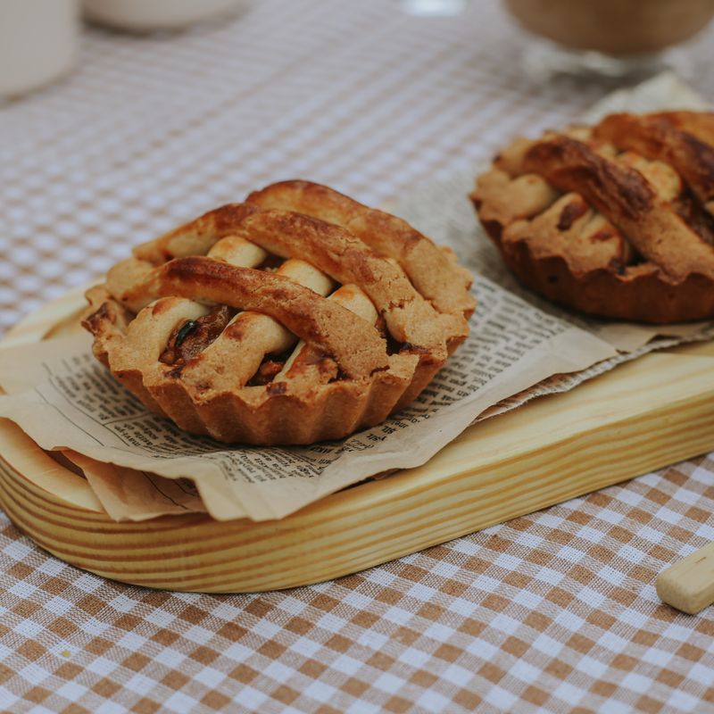 Air Fryer Miso Caramel Apple Hand Pies