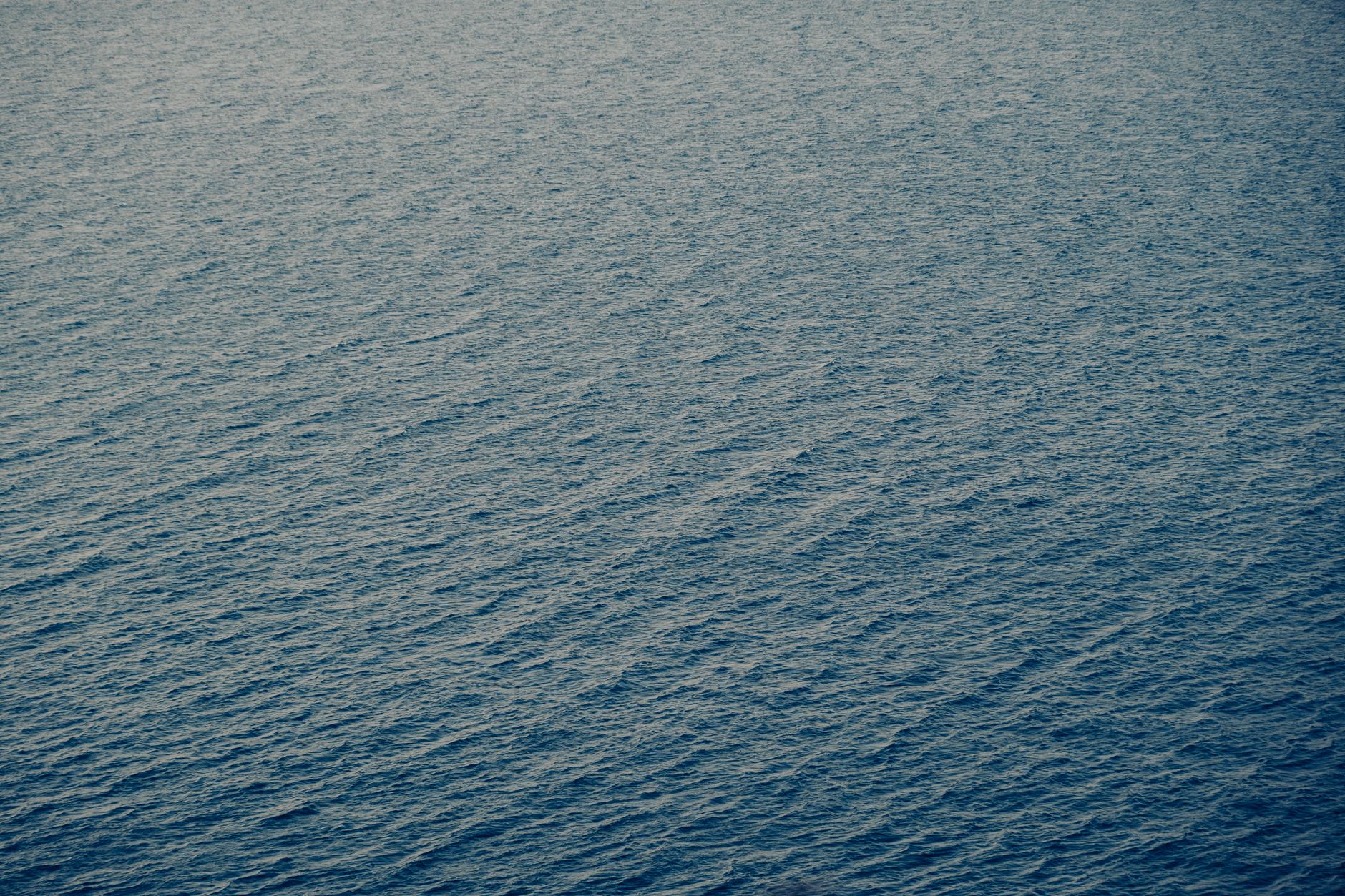 Peaceful view of the ocean water with slight ripples, capturing tranquility.