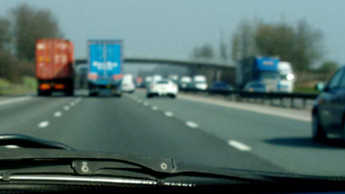 Free stock photo of cars, hazey, highway