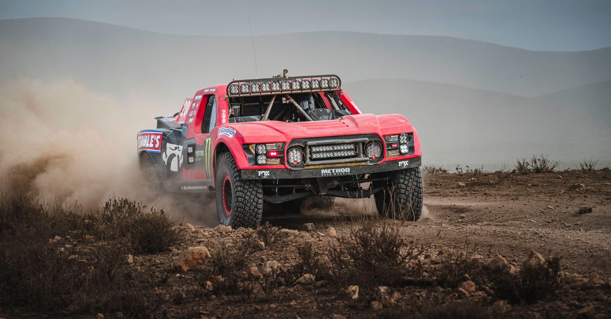 Baja Racing Annimation Baja California Off-Road Racing Action · Free Stock Photo