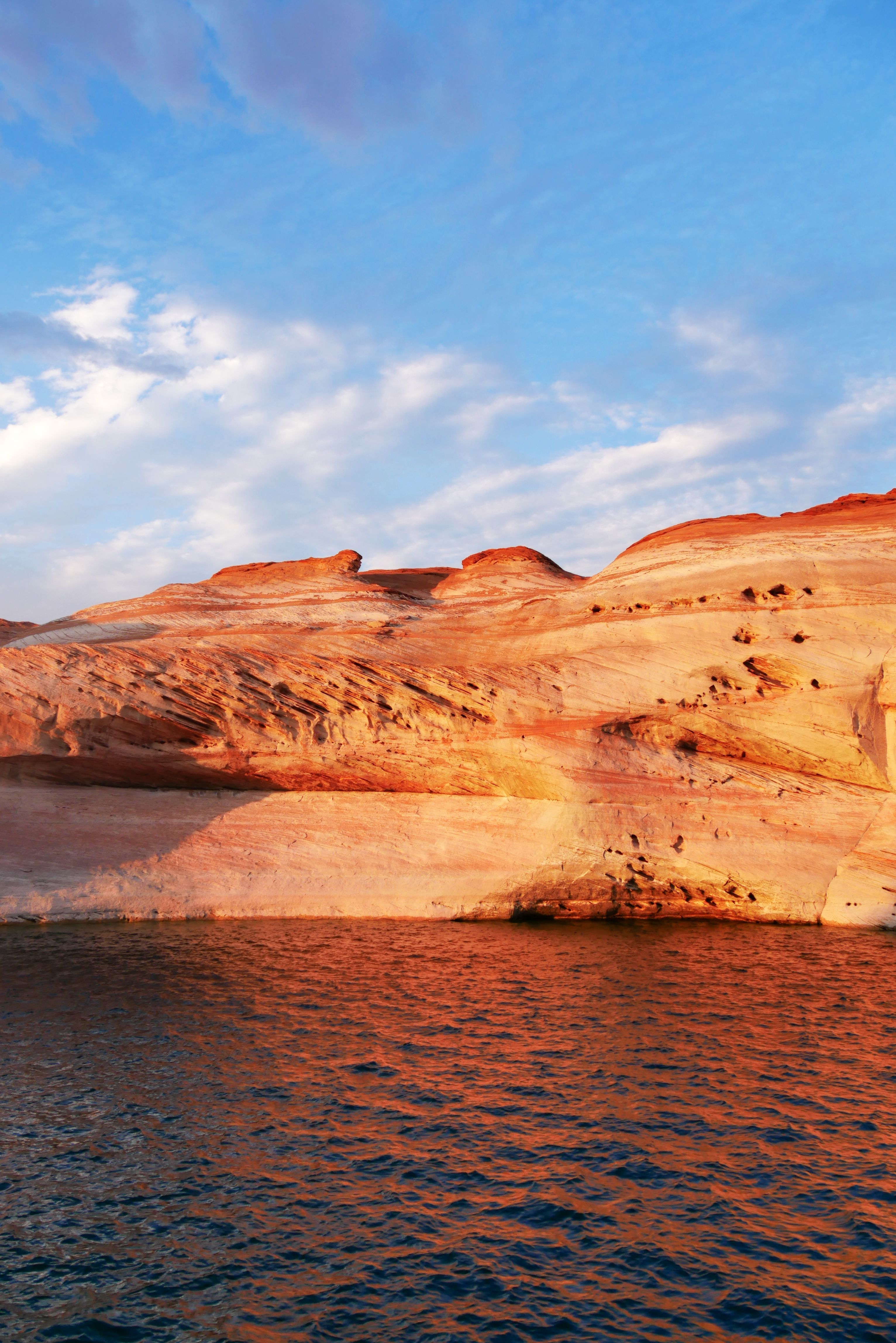 Spectacular Red Rock Cliffs at Sunrise · Free Stock Photo