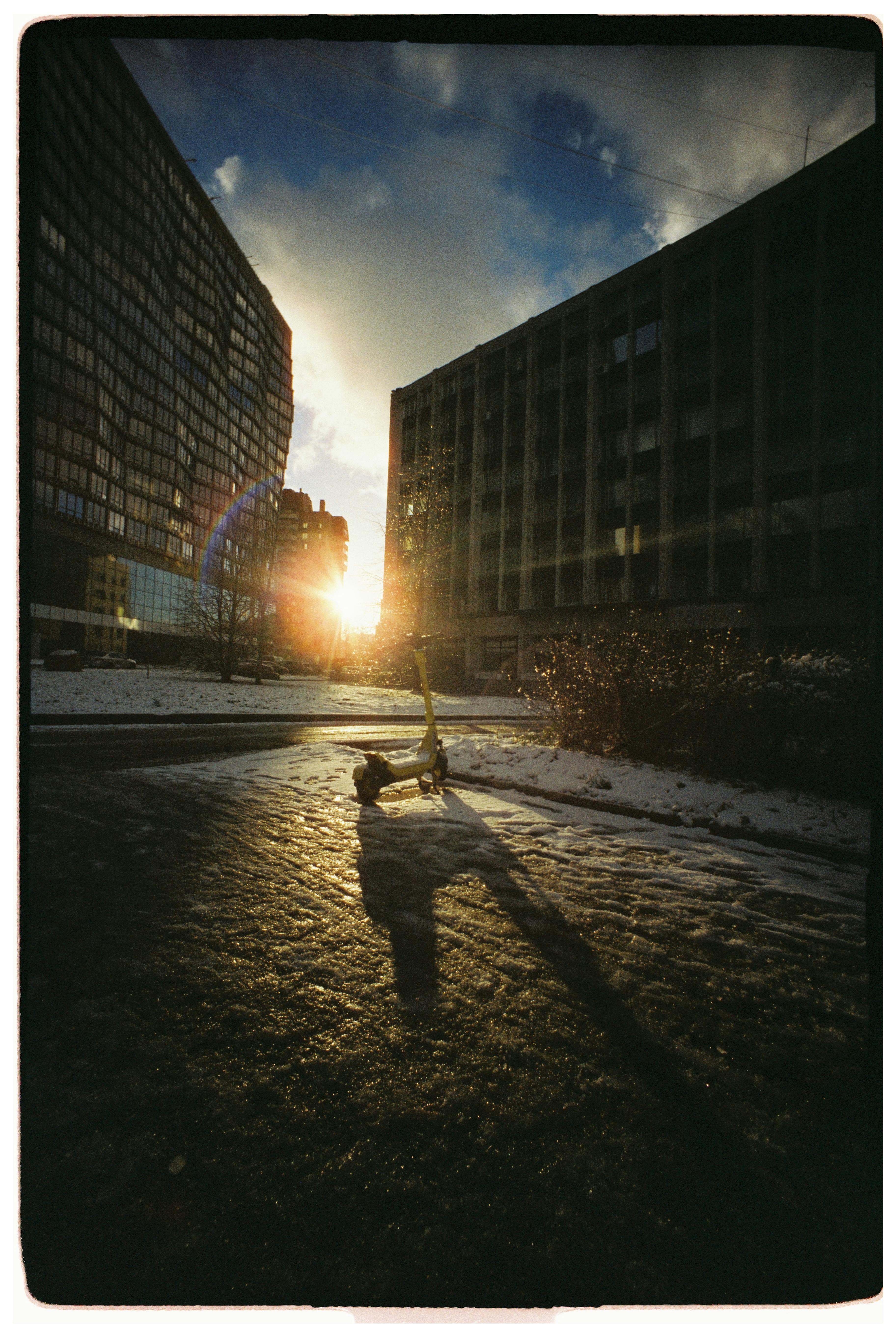 Safe winter mobility scooter operation techniques