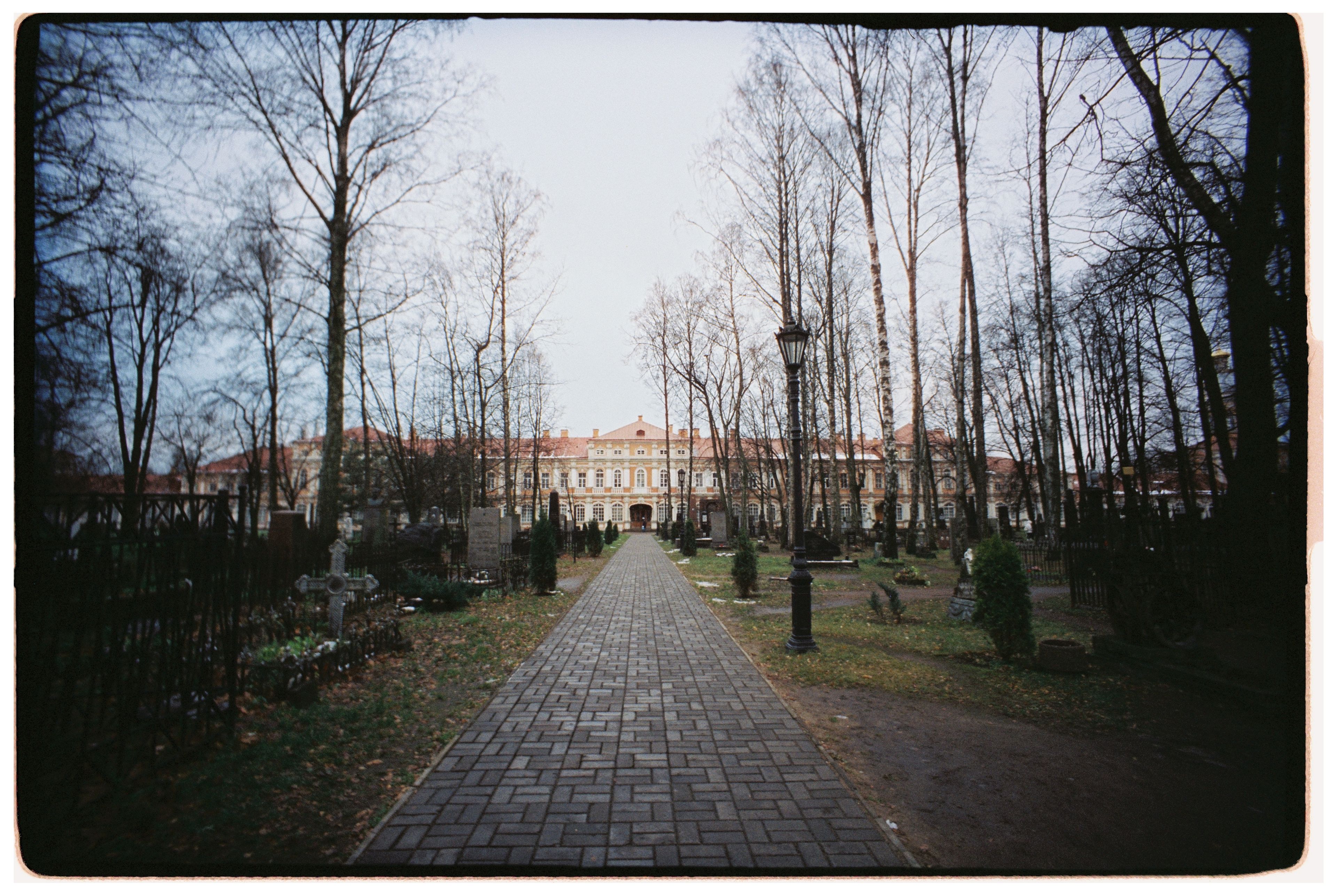 Vilnius university courtyard arcade