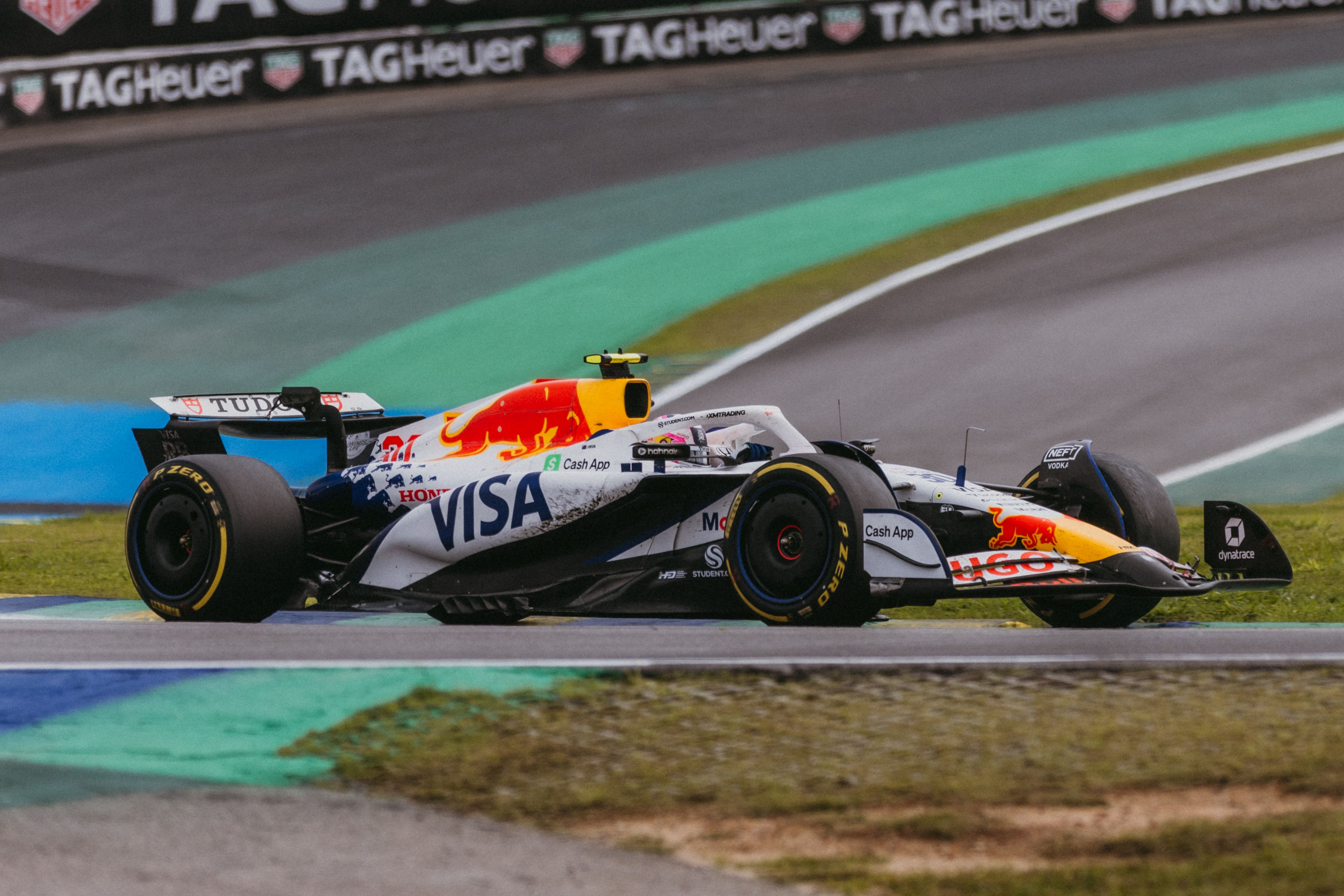 Red Bull Racing Car on Interlagos Circuit · Free Stock Photo