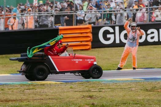 Hamilton Wins First Ferrari Grand Prix