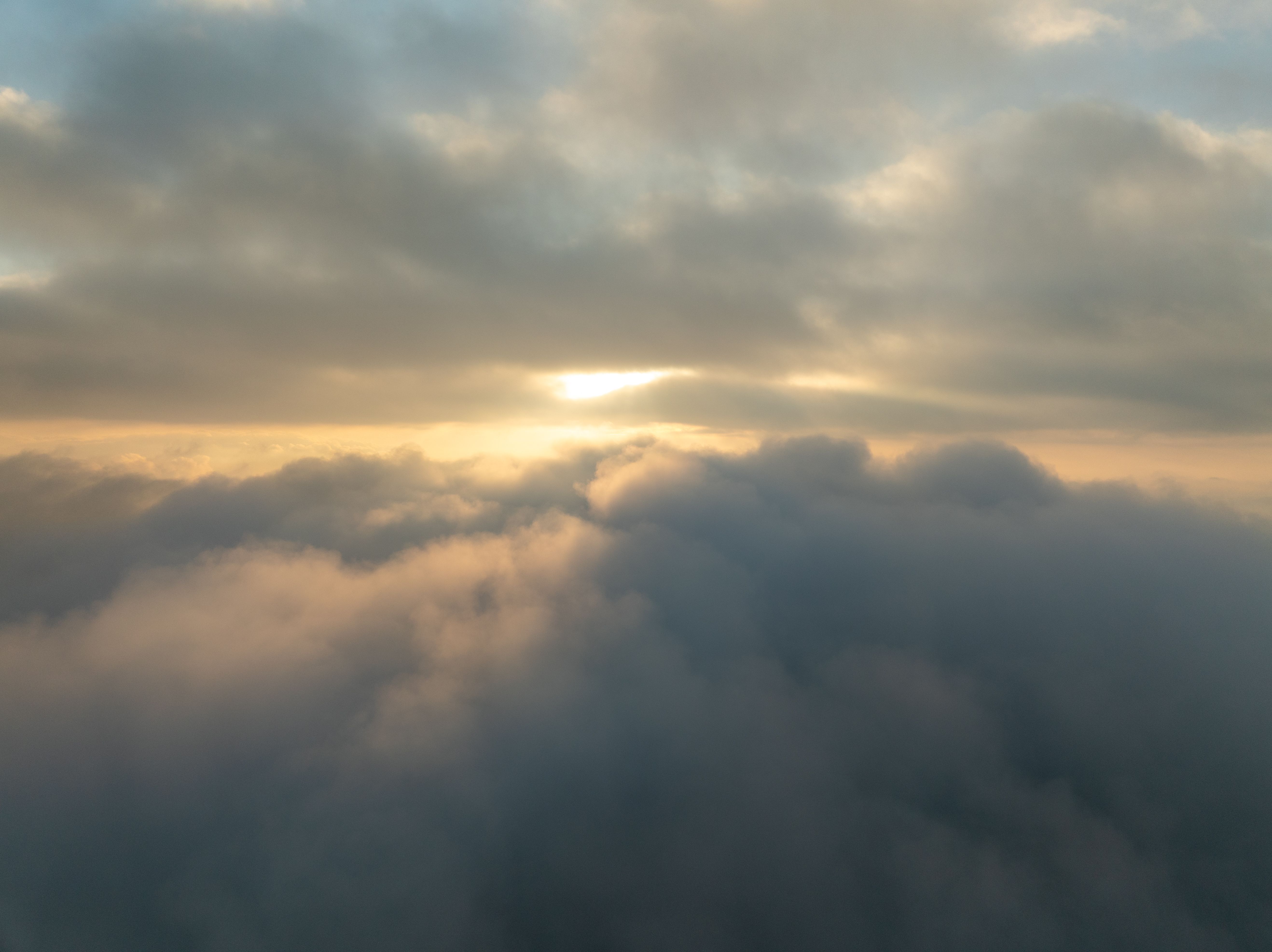 Sea of Clouds during Sunset · Free Stock Photo