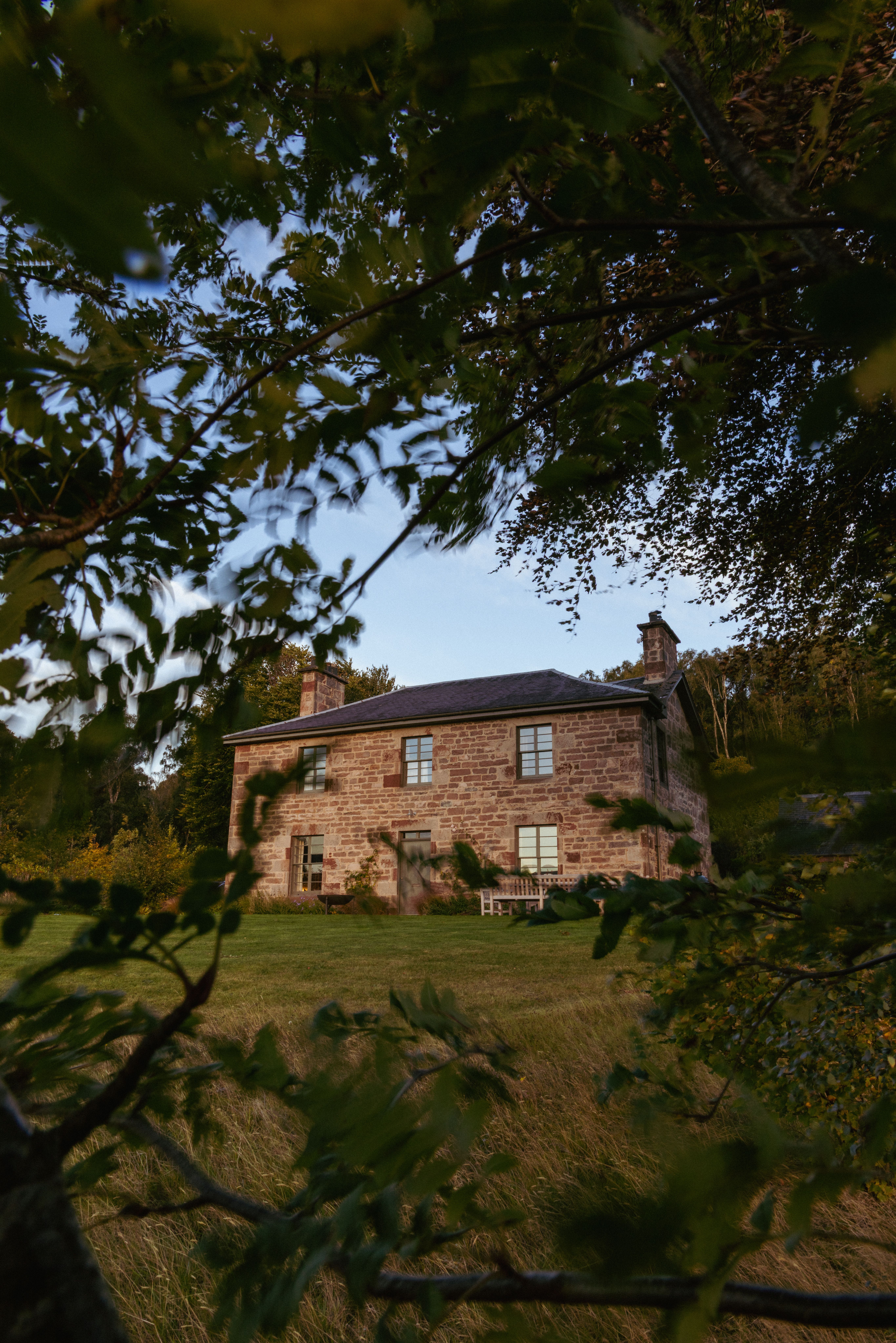 Charming Rustic Stone House in a Verdant Setting · Free Stock Photo