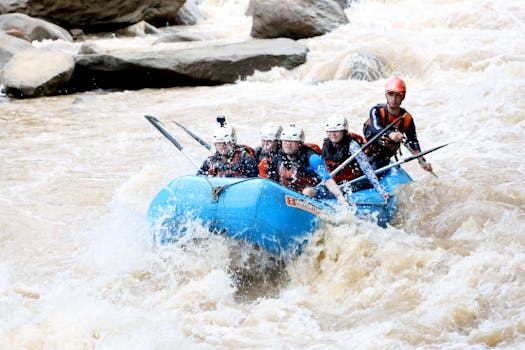 Free stock photo of activities, adventure, rafting